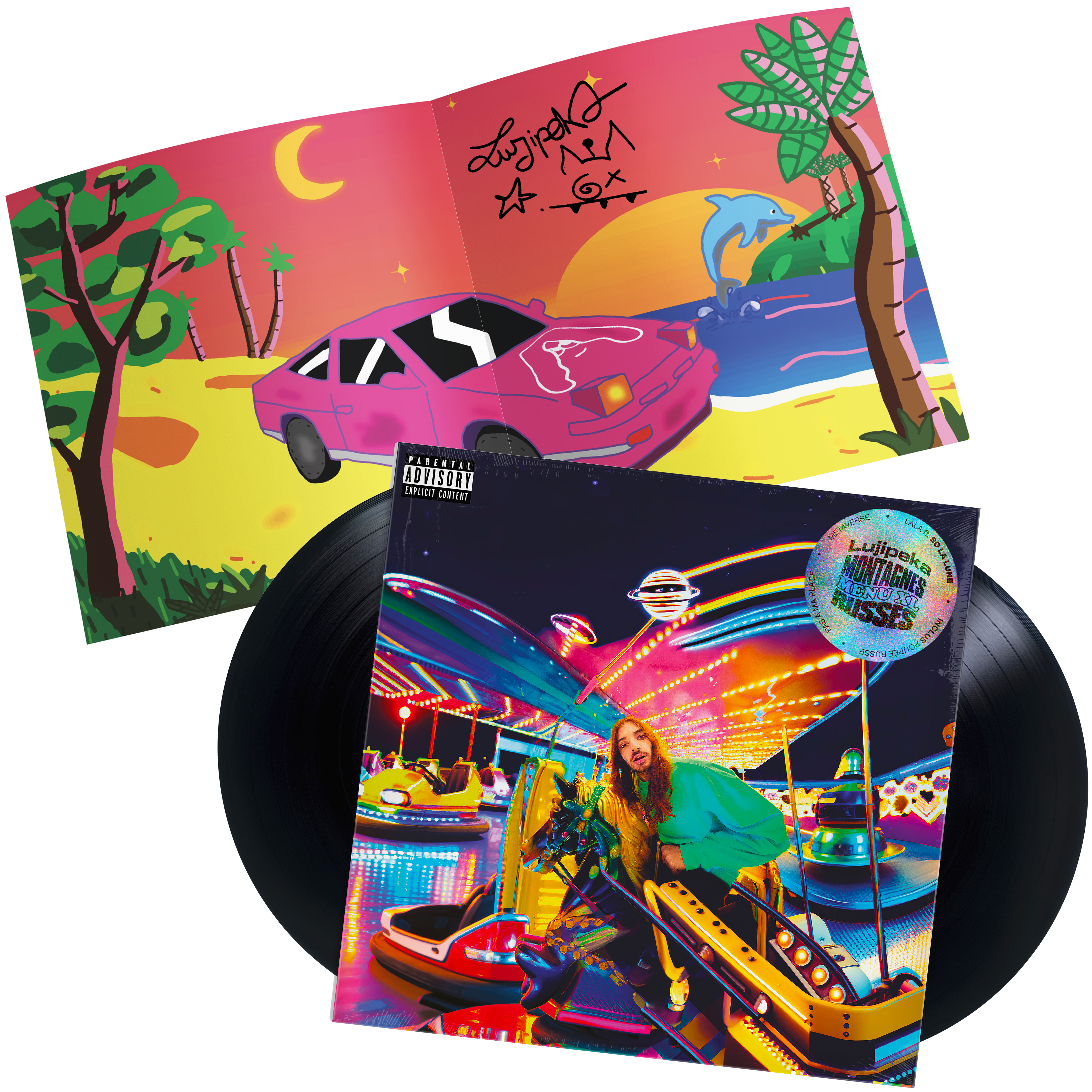 Montagnes Russes : Menu XL (Vinyle Noir)