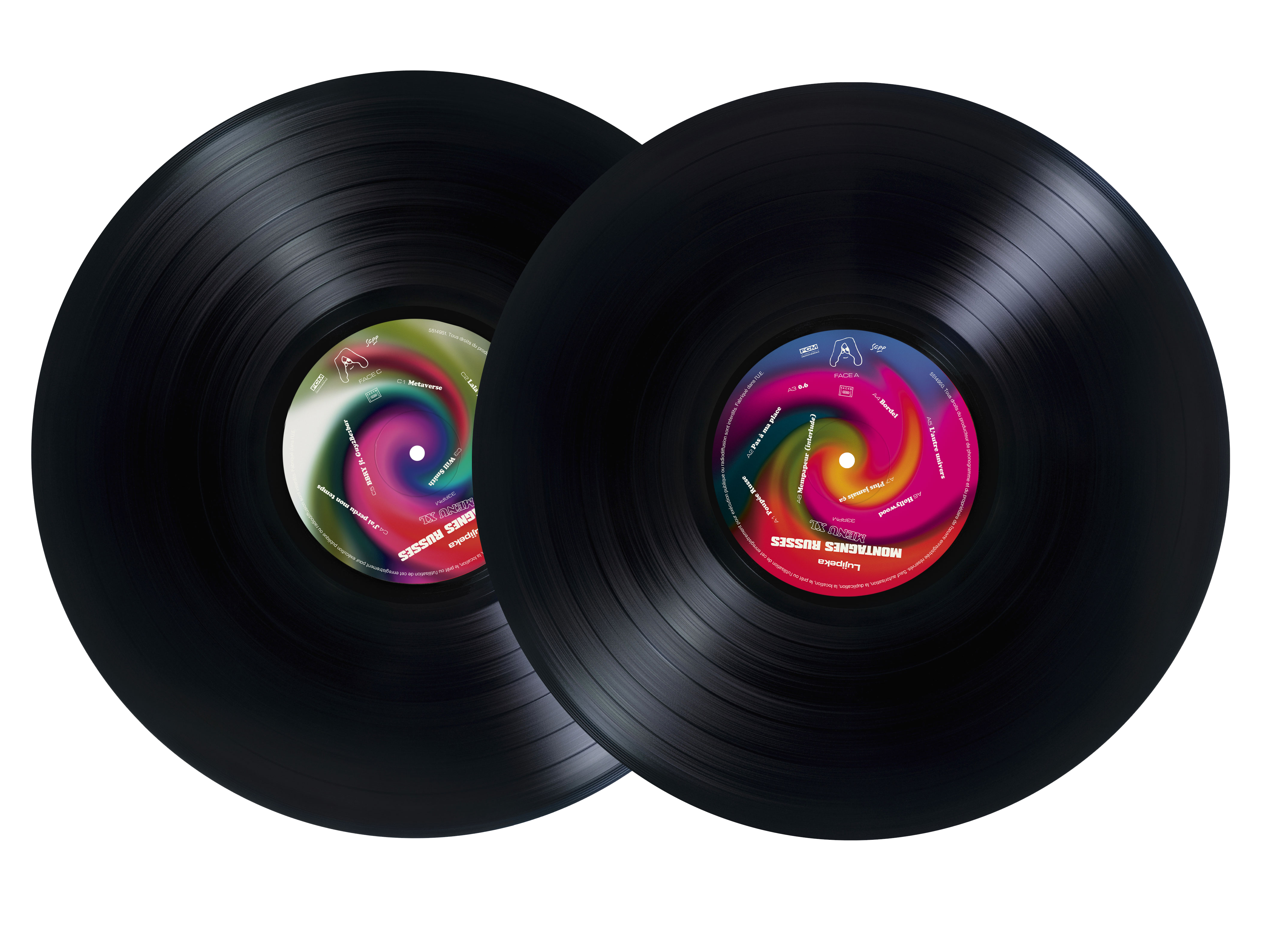 Montagnes Russes : Menu XL (Vinyle Noir)