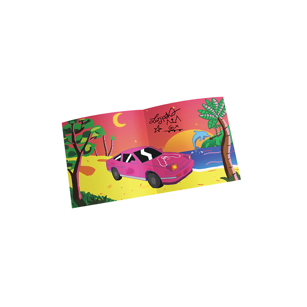 Poster dédicacé - Montagnes russes : Menu XL